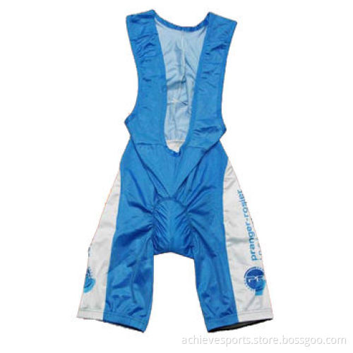 Customized sublimation cycling bib shorts, made of 100% polyester